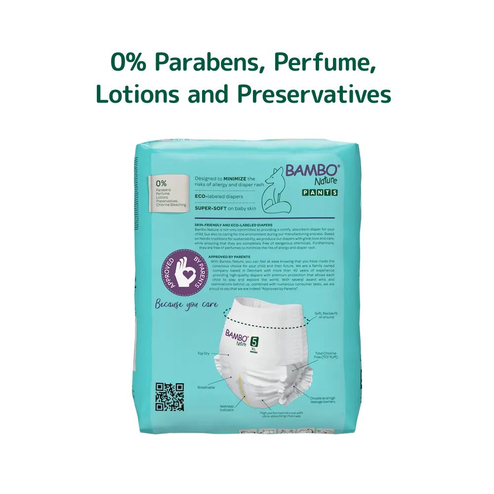Bambo Nature Pants size 5 (11-17 kg / 24-37 lbs), 19 pcs