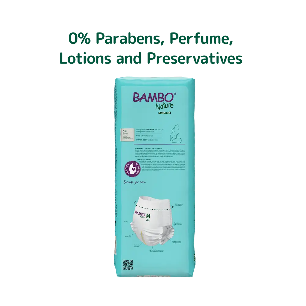 Bambo Nature Pants size 5 (11-17 kg / 24-37 lbs), 38 pcs