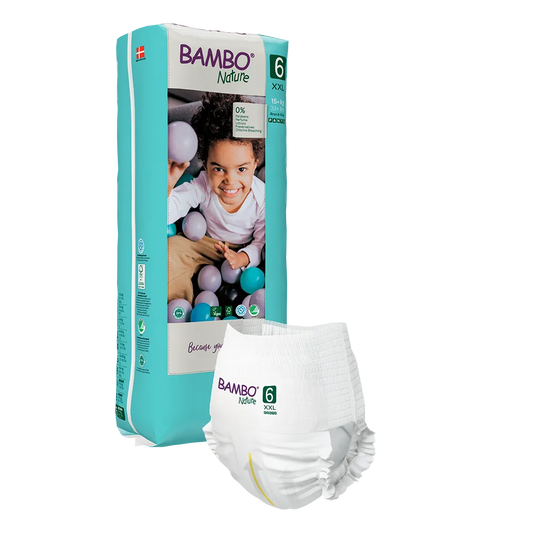 Bambo Nature Pants size 6 (15+ kg / 33+ lbs), 38 pcs