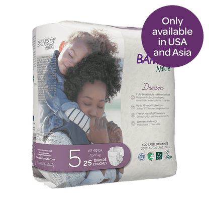 Bambo Nature Dream Diapers size 5 (12-18 kg / 27-40 lbs), 25 pcs