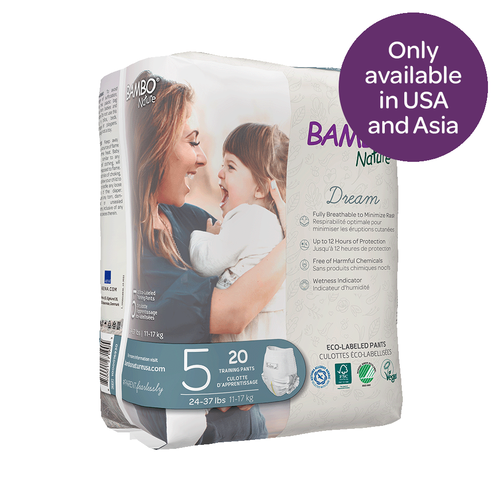 Bambo Nature Dream Pants Size 5 (11-17 kg / 24-37 lbs), 20 pcs