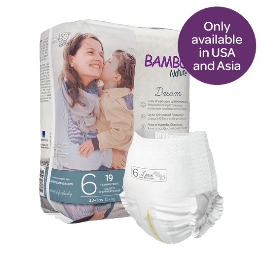 Bambo Nature Dream Pants Size 6 (15+ kg / 33+ lbs), 19 pcs