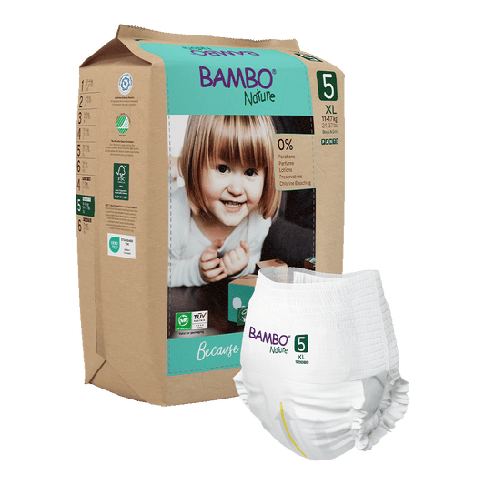 Bambo Nature Pants size 5 (11-17 kg / 24-37 lbs), 19 pcs