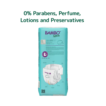 Bambo Nature Diapers size 4, (7-14 kg / 15-31 lbs), 48 pcs