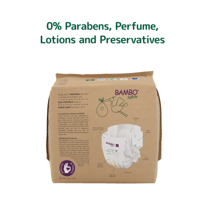 Bambo Nature Diapers size 1, (2-4 kg / 4-9 lbs), 22 pcs