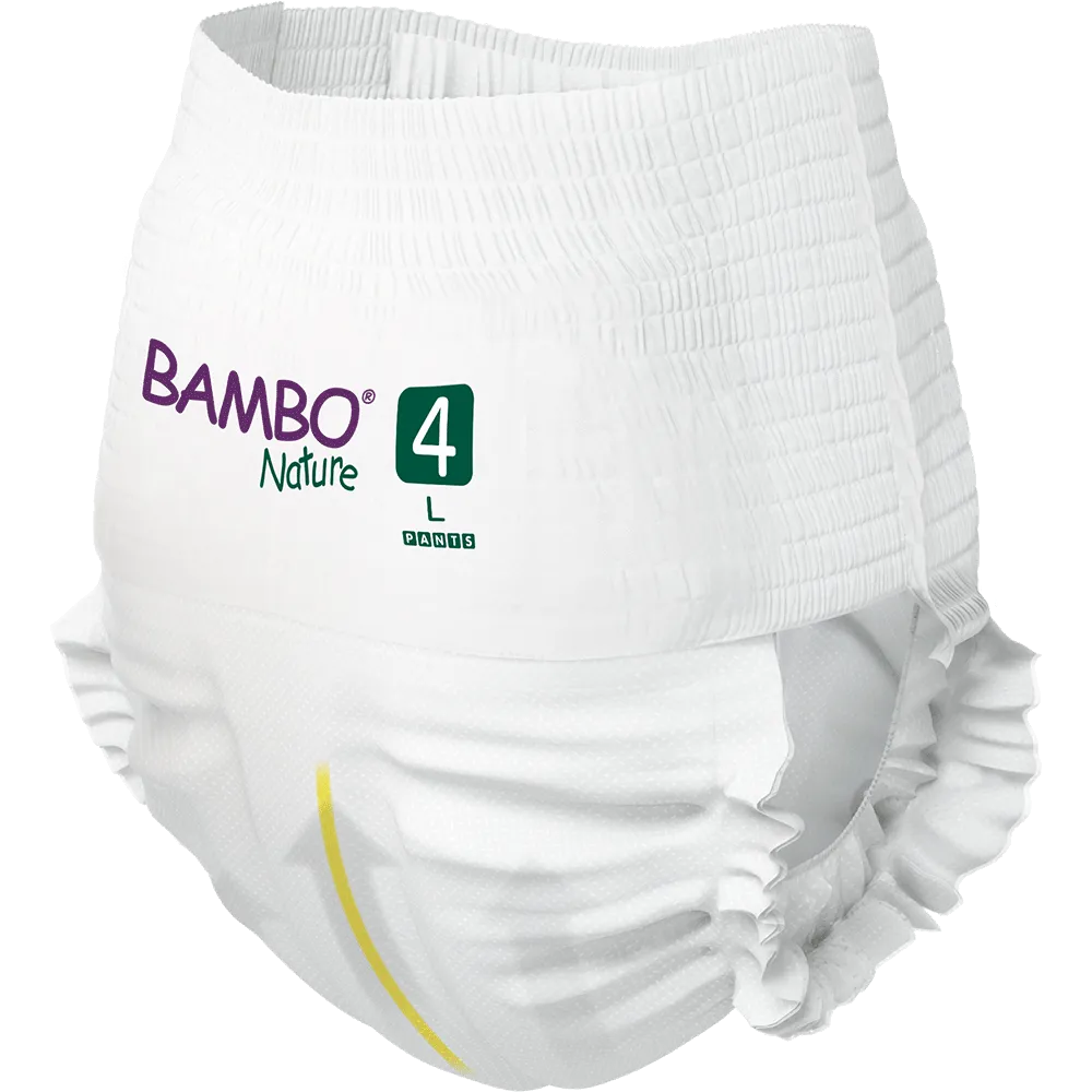 Bambo Nature Pants size 4 (7-12 kg / 15-26 lbs ), 40 pcs