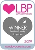 Loved by Parents award for best eco-friendly baby wipes 2019