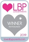 LBP Loved by Parents award badge for 2019