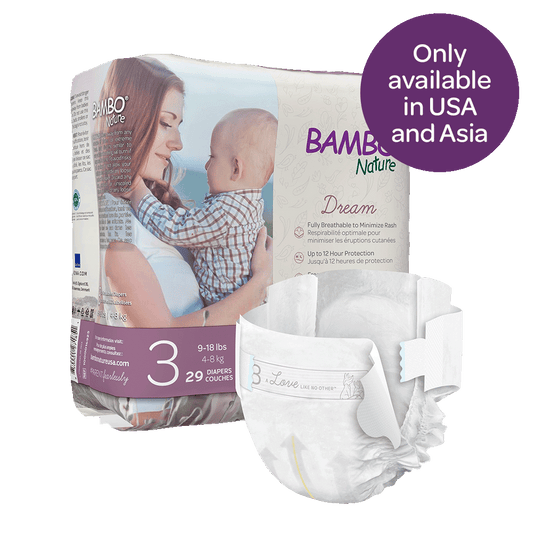 Bambo Nature Dream Diapers size 3 (4-8 kg / 9-18 lbs), 29 pcs