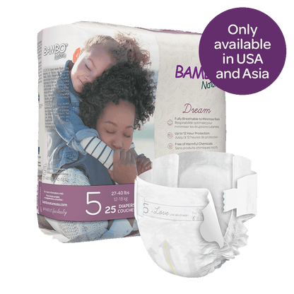 Bambo Nature Dream Diapers size 5 (12-18 kg / 27-40 lbs), 25 pcs