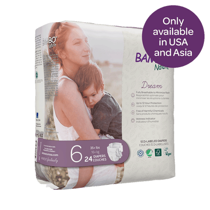 Bambo Nature Dream Diapers size 6 (16+ kg / 35+ lbs), 24 pcs