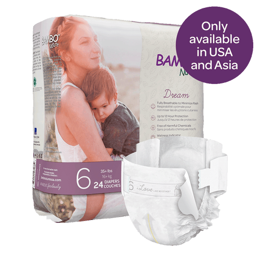 Bambo Nature Dream Diapers size 6 (16+ kg / 35+ lbs), 24 pcs