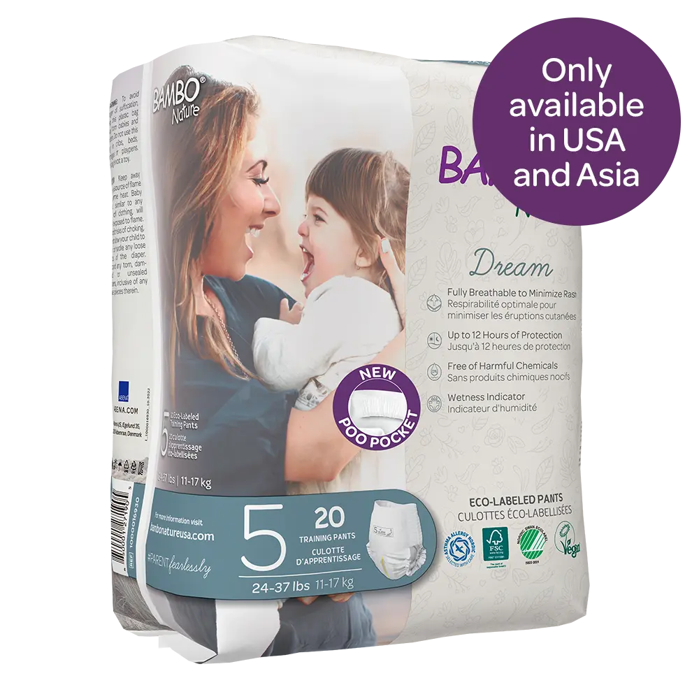 Bambo Nature Dream Pants Size 5 (11-17 kg / 24-37 lbs), 20 pcs