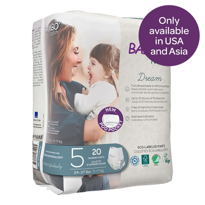 Bambo Nature Dream Pants Size 5 (11-17 kg / 24-37 lbs), 20 pcs