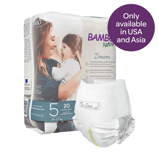 Bambo Nature Dream Pants Size 5 (11-17 kg / 24-37 lbs), 20 pcs