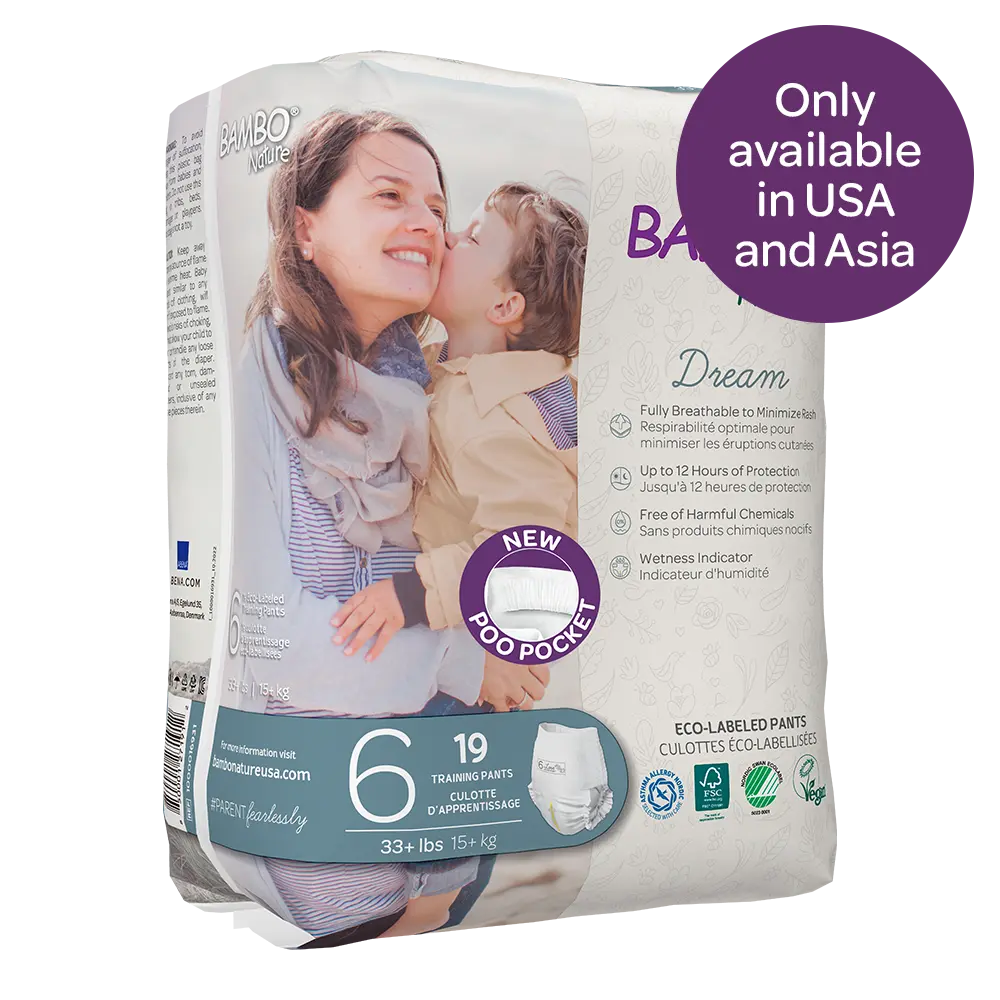 Bambo Nature Dream Pants Size 6 (15+ kg / 33+ lbs), 19 pcs