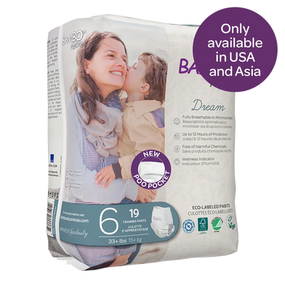 Bambo Nature Dream Pants Size 6 (15+ kg / 33+ lbs), 19 pcs