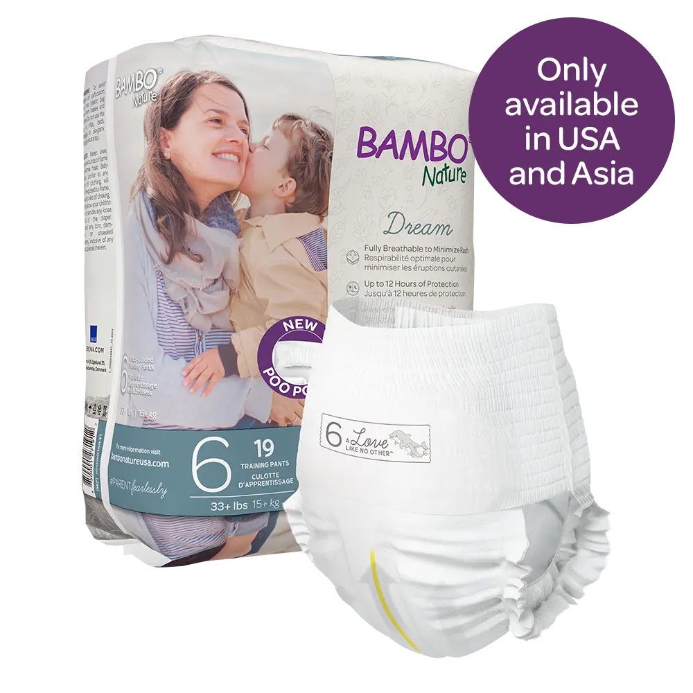 Bambo Nature Dream Pants Size 6 (15+ kg / 33+ lbs), 19 pcs