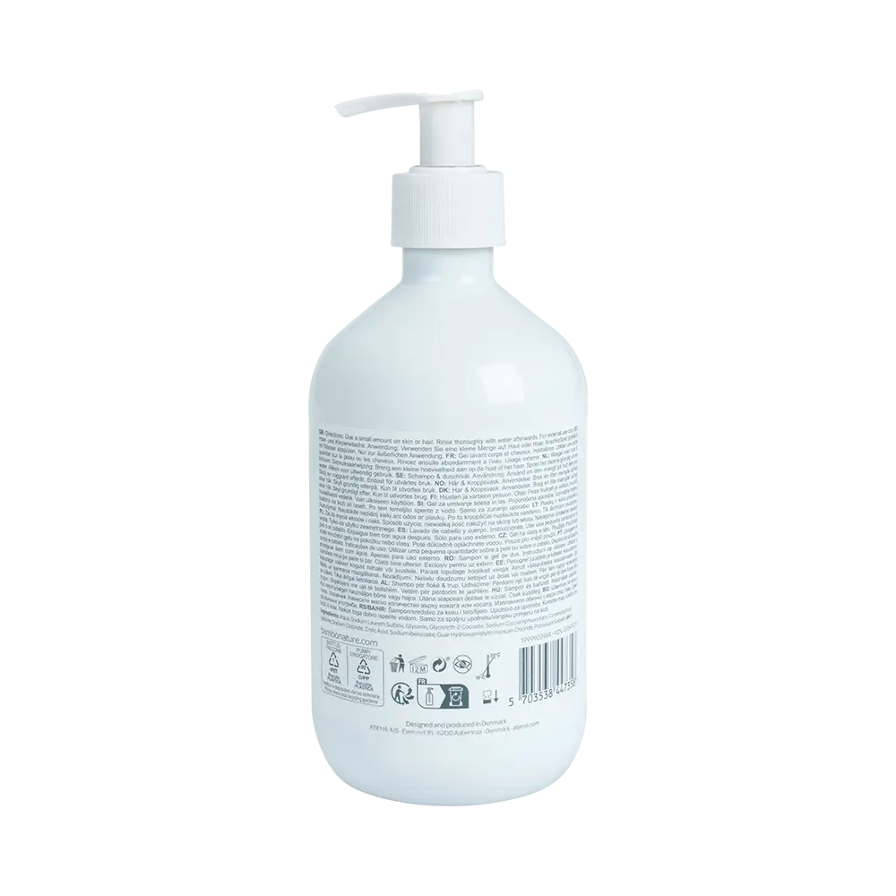 Bambo Nature Hair & Body Wash, 500 ml