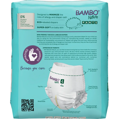 Bambo Nature Pants size 4 (7-12 kg / 15-26 lbs ), 20 pcs