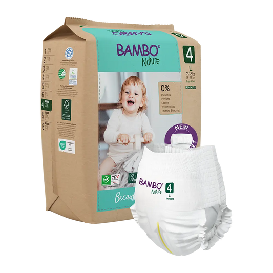 Bambo Nature Pants size 4 (7-12 kg / 15-26 lbs), 20 pcs