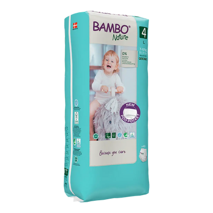 Bambo Nature Pants size 4 (7-12 kg / 15-26 lbs ), 40 pcs
