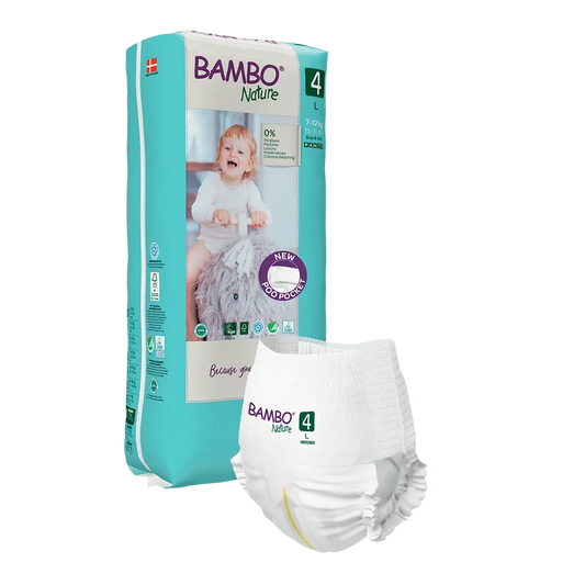 Bambo Nature Pants size 4 (7-12 kg / 15-26 lbs ), 40 pcs