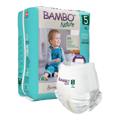 Bambo Nature Pants size 5 (11-17 kg / 24-37 lbs), 19 pcs
