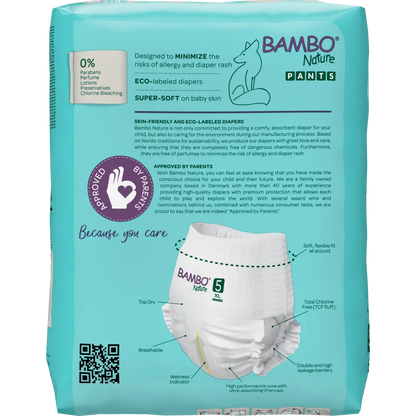 Bambo Nature Pants size 5 (11-17 kg / 24-37 lbs), 19 pcs