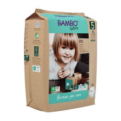 Bambo Nature Pants size 5 (11-17 kg / 24-37 lbs), 19 pcs