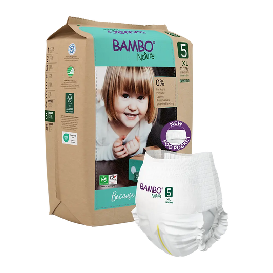 Bambo Nature Pants size 5 (11-17 kg / 24-37 lbs), 19 pcs