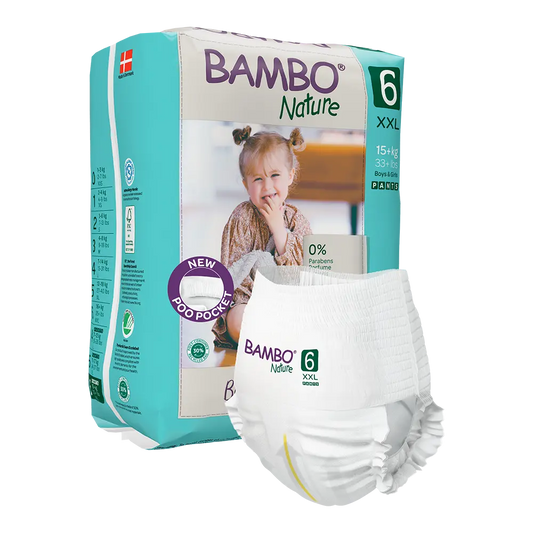 Bambo Nature Pants size 6 (15+ kg / 33+ lbs), 18 pcs