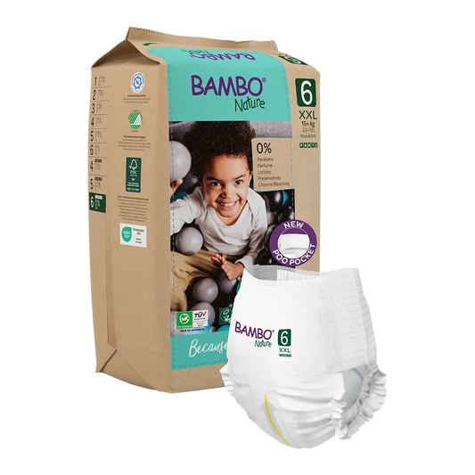 Bambo Nature Pants size 6 (15+ kg / 33+ lbs), 18 pcs
