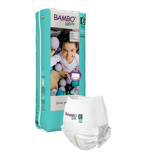 Bambo Nature Pants size 6 (15+ kg / 33+ lbs), 38 pcs