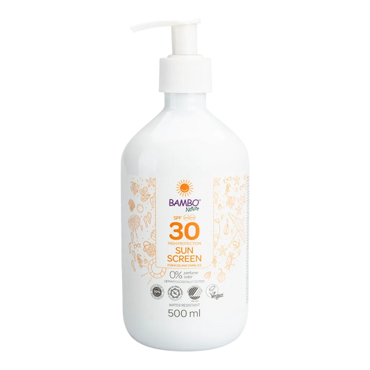Bambo Nature Sunscreen SPF30, 500ml