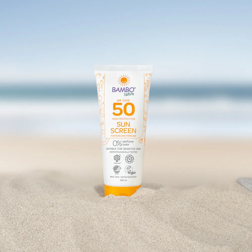 Bambo Nature Sunscreen SPF50, 100ml