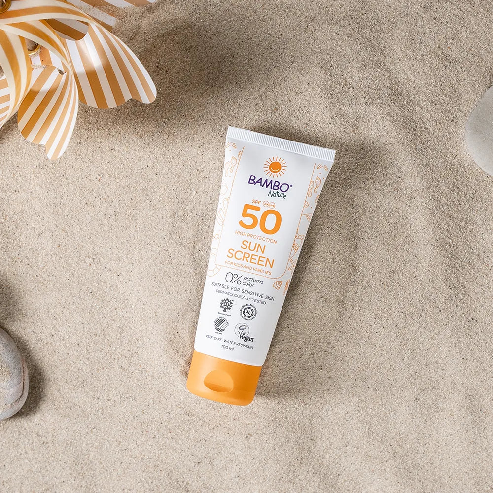 Bambo Nature Sunscreen SPF50, 100ml