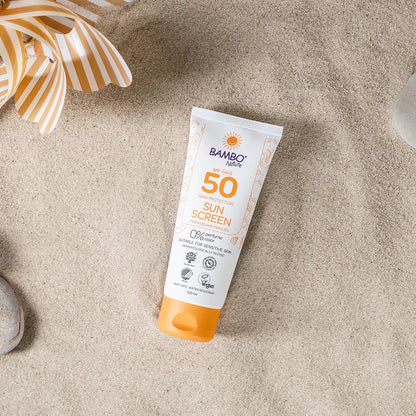 Bambo Nature Sunscreen SPF50, 100ml