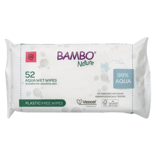 Bambo Nature Aqua Wet Wipes